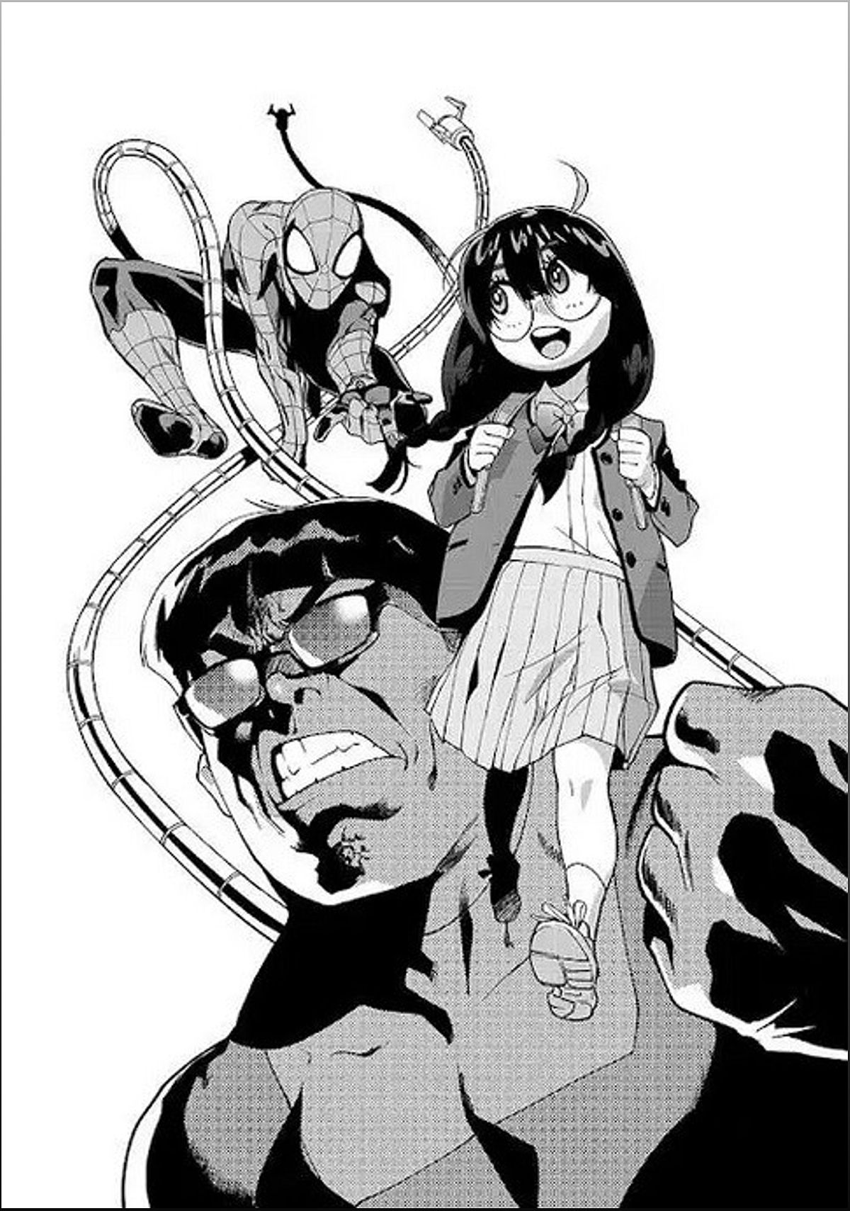 Spider-Man: Octopus Girl - A Unique Spinoff Manga from the Creators of My Hero Academia: Vigilantes - -958376739